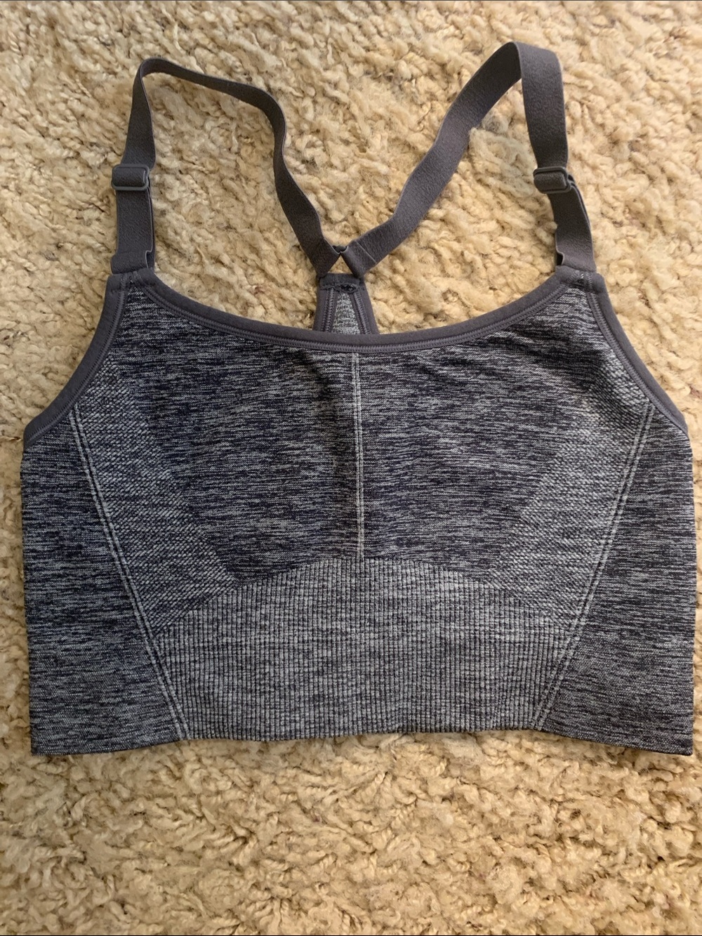 All in Motion Gray‎ Racerback Sports Bra